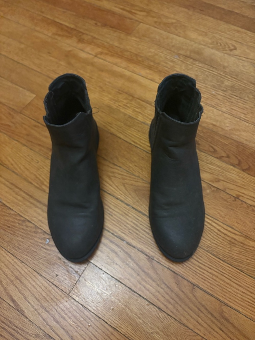 Forever 21 Black Chelsea Ankle Booties | Size 10